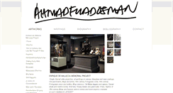 Desktop Screenshot of ahmadfuadosman.com